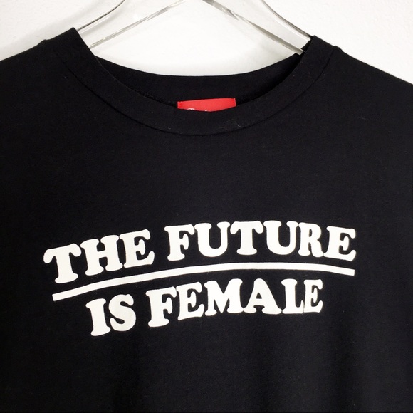 NWOT The Future Is Female Crop Top - Picture 4 of 6